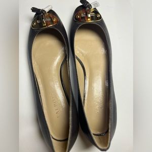 TALBOT genuine leather 8.5 one once at home with gold clasps perfect condition